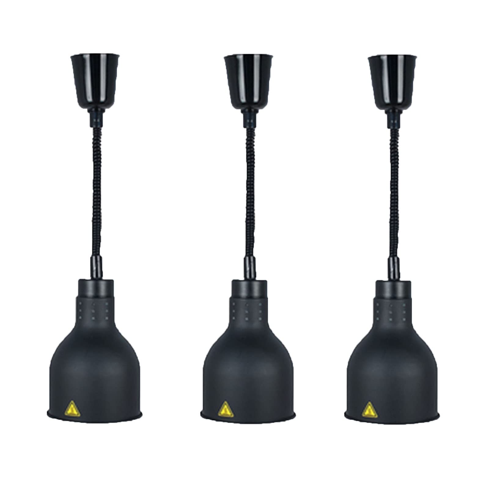 Food Warmer Lamp, Food Heat Lamp Commercial, Hanging Heating Lamp for  Restaurant Food Warming, High Power Retractable Heat Light, Warmer Bulb 250W