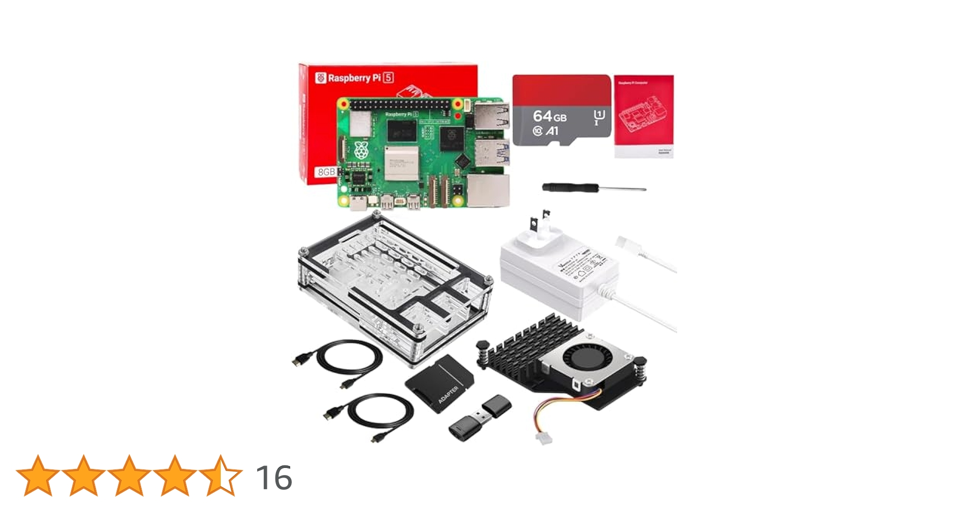 Raspberry Pi 5 /8GB スターター キット 6点セット 二万円分 Amazon.co.jp: Vesiri Raspberry Pi 5 Starter Kit 技適済み