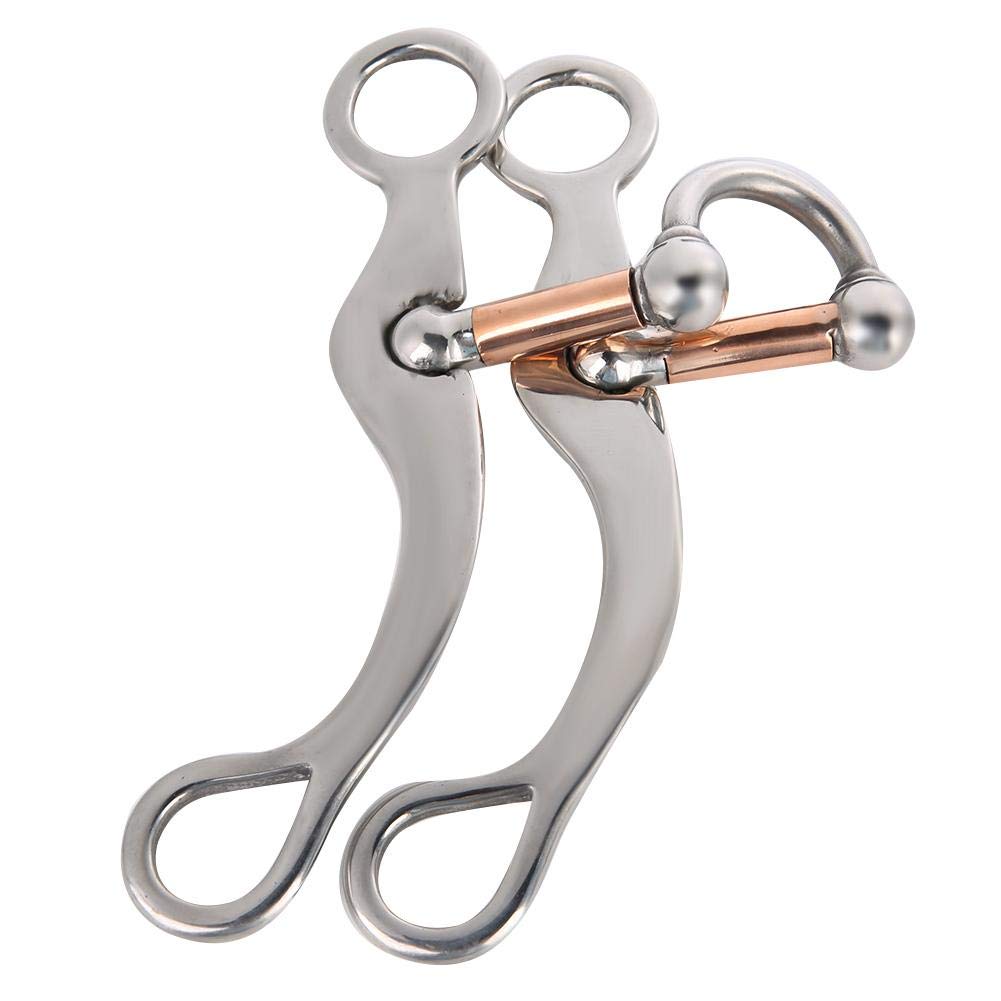 Rodillo De Boca De Caballo, Profesional para Masticar Caballo, Broca De Acero Inoxidable, Grosor del Rollo De Boca, Punta De Boca De Caballo Montar Ecuestre