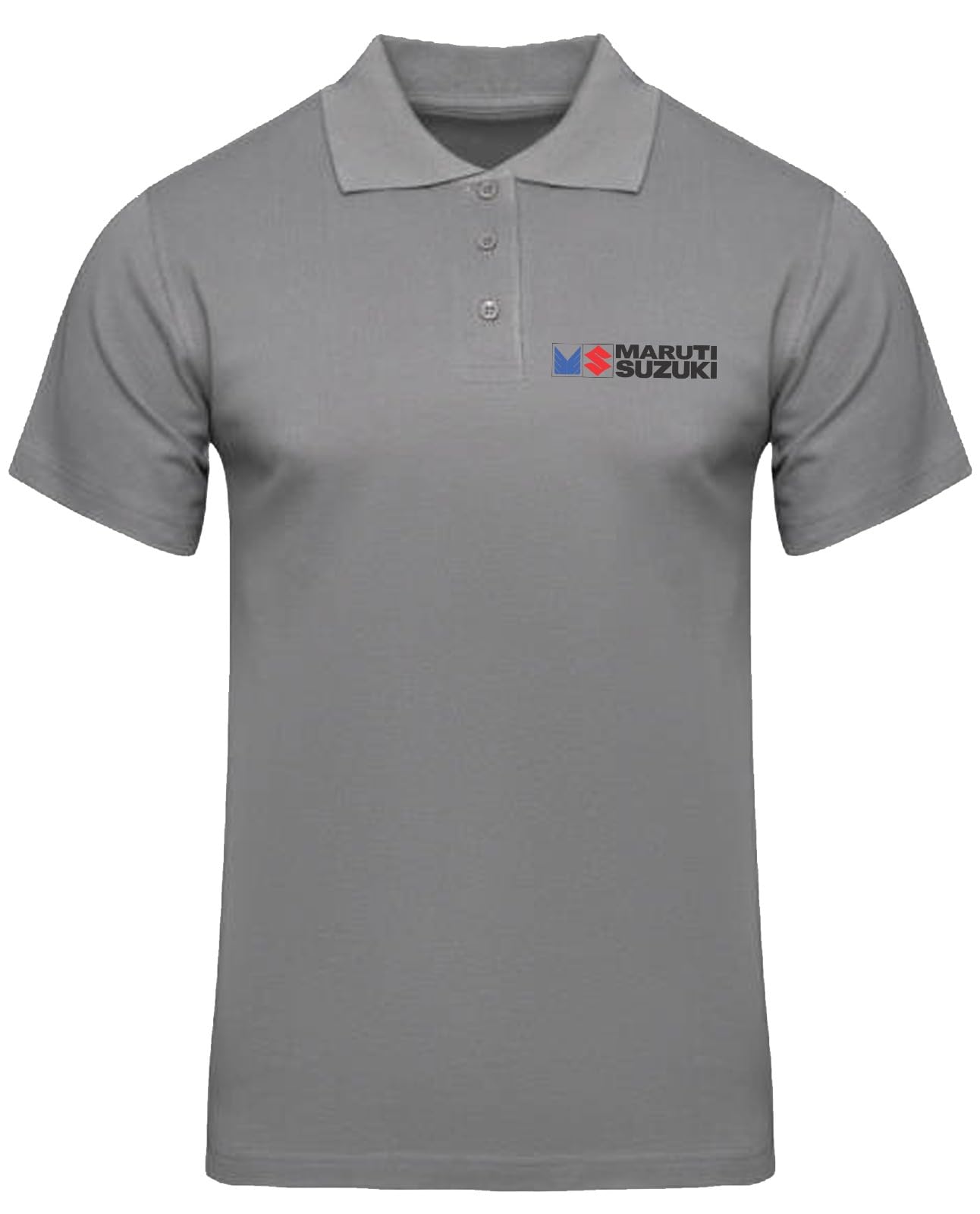 american apple Maruti Suzuki Logo Printed Polo/Collar Half Sleeve T-Shirt for Maruti Suzuki Staff Employee Promotion T Shirt for Men and Women-picture-32