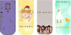 Kit 4 Marcadores de Página Magnéticos - Friends