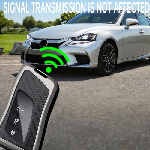 Protege tu llave Lexus de caídas con esta funda premium de TPU y cuero 3