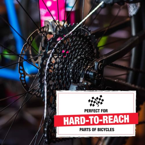Finish Line Gear Floss - Bicycle Cleaning Floss for Cassettes, Gears, Chains and Hard-to-Reach Bike Components, 20 Pieces – Ansicht 3