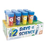 MindWare 12 Days of Science Advent Calendar Kids Science Kit with 12 Test Tube Experiments Ages 6+
