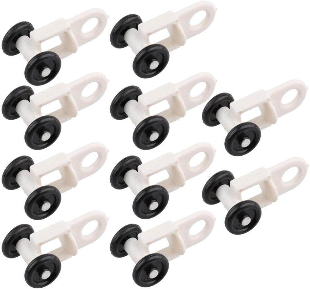 Jazzy Pearls® 10Pcs Curtain Track Glider Rail Slide Rolling Runner Hook Ceiling Carrier 2#-30mm|Home & Garden | Window Treatments & Hardware |Curtain Rods & Finials|10 x Curtain Gliders