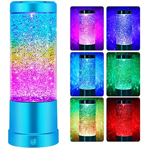 Lava-Lampe für Erwachsene, LED-Regenbogen-Farbwechsel Cover