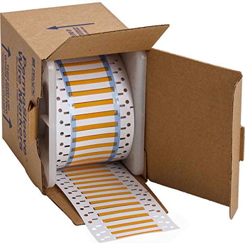 Brady 130438 PermaSleeve Wire Marking Sleeves, 2.000" Width x 0.235" Height