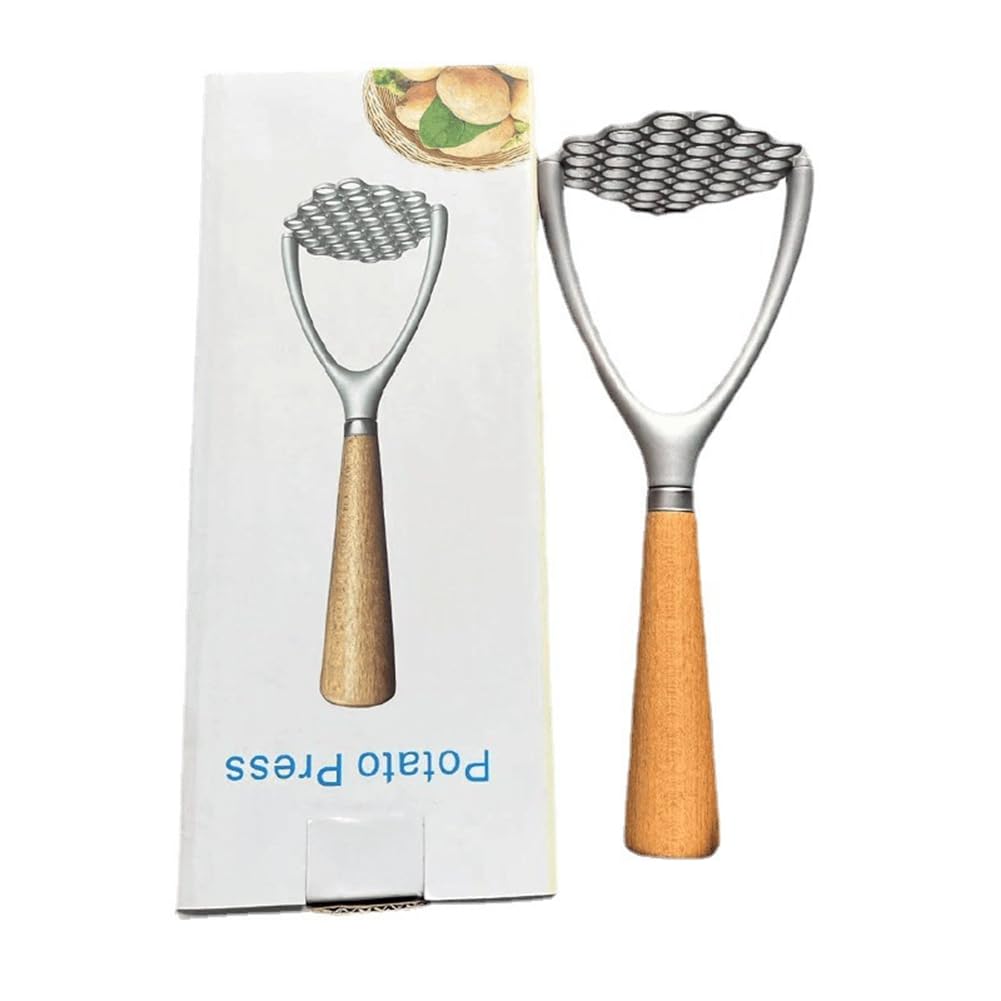 CTRLZS Potatoes Mud Pressure Wood Handle Potato Masher Ricer Fruit Vegetable Tools Kitchen Gadgets Spare Parts Accessories Parts