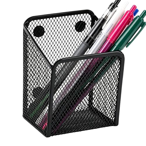 Generisch Portalápices magnético para frigorífico, cesta de almacenamiento de lápices, soporte para bolígrafos de , para escritorio, aula, oficina, intermedio, escuela secundaria, hogar, cocina