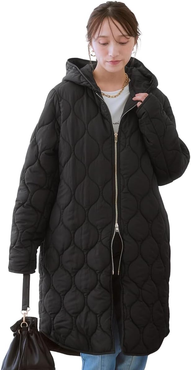 現行✨極美品✨レリアン ニット使い中わたキルトコート 大きいサイズ 13+ XL 現行✨極美品✨レリアン ニット使い中わたキルトコート 大きいサイズ