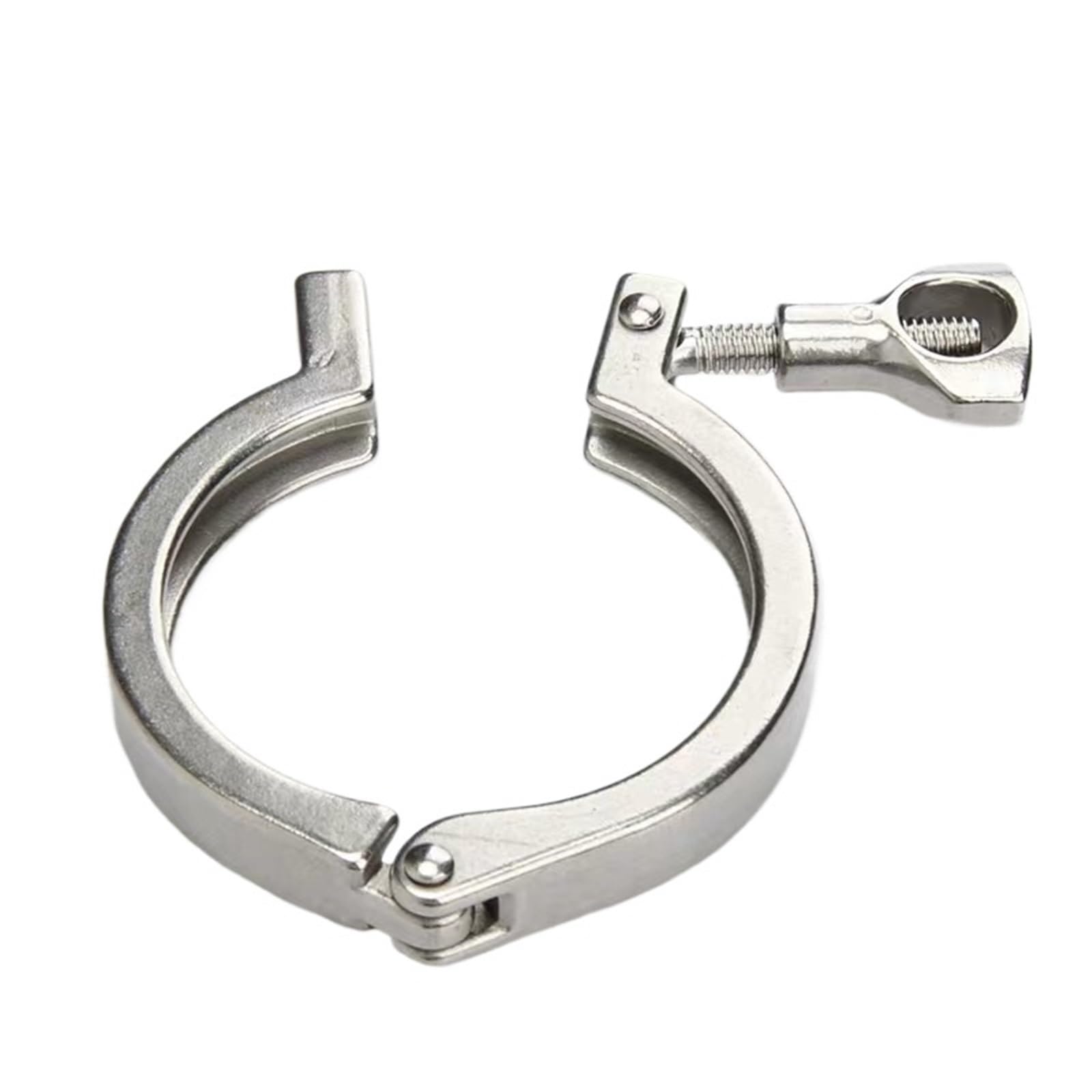 Virola de triple abrazadera de acero inoxidable 304 de 25 mm a 25 cm (25 mm-268 mm), ajuste sanitario para cerveza casera y lácteos (108 mm x diámetro 119 mm)