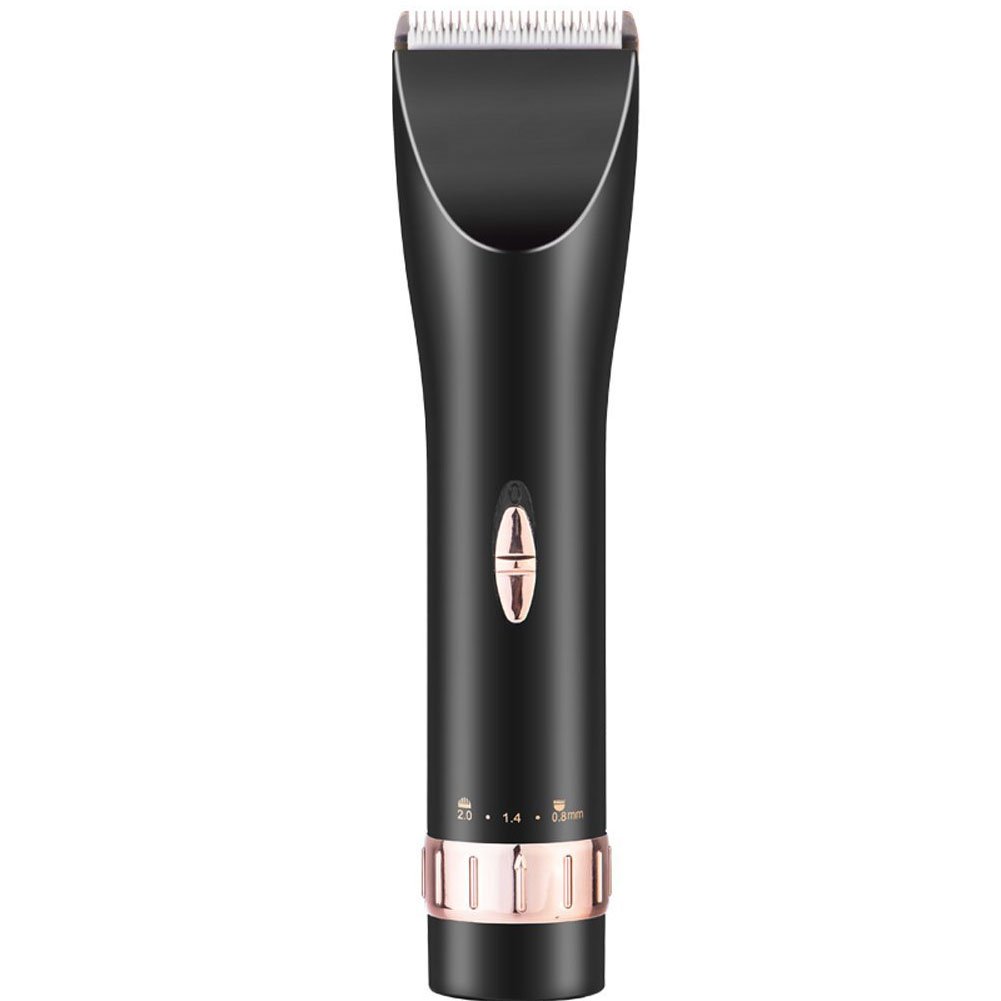 Rongcheng Professional Barber Hair Trimmers Electric Cordless Hair Clippers Hair Cutter Kit Cordless Clippers fits Infants Children and Adult Black Color