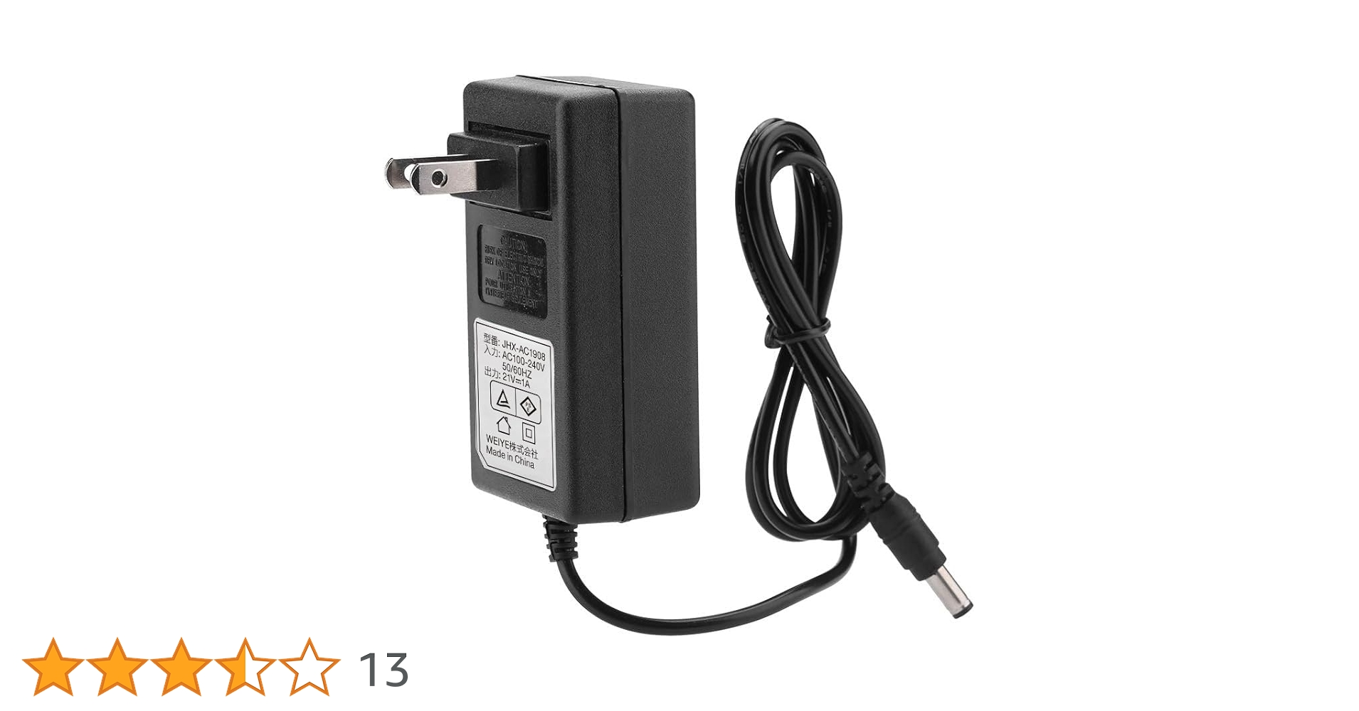 Amazon.co.jp: 21V バッテリー充電器 DC 21V 1A 電源アダプター