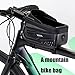 Laikoutd Waterproofs Bicycles Front Frame Bag Hard Shell Case Motor Bag Bicycles Front Phone Holder Pouches Cycling Accessories Cycling Front Top Tube Bag