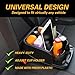 Zinytrae Universal Center Console for Cars, Trucks, Minivans, SUVs, Car Console Organizer with 2 Adjustable Cup Holders, Seatbelt for Secure Hold Car Seat Organizer, Truck Floor Console