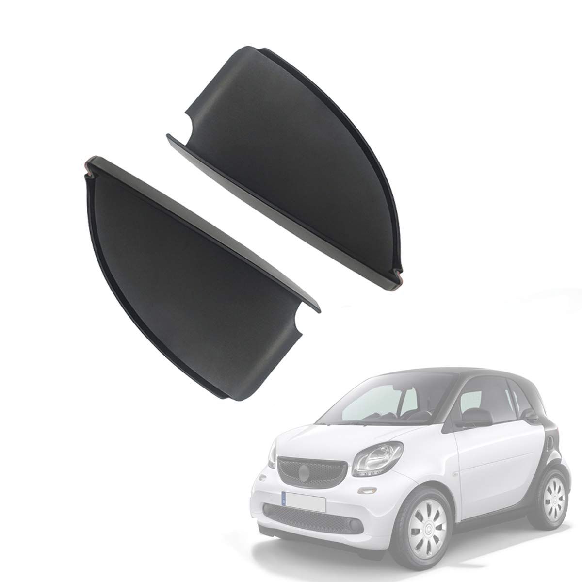 Benz Smart 453 fortwo 2015-2020 wnętrze samochodu schowek pojemnik rękawica organizer samochodowy [nie pasuje do Forfour] (klamka)