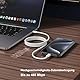 1,5m IPhone Ladekabel USB C auf USB C Kabel Schnellladekabel für IPhone 16 Pro Max/15 Plus/16E/17 Air, iPad Pro 10/11th, Google Pixel 9/8, Samsung Galaxy S23/S24/S23, Handyladekabel Datenkabel Type C