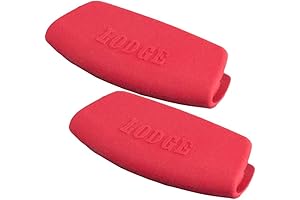 ASBG41 Lodge Cast Iron Accessories: Silicone Grips Set of 2 in Red