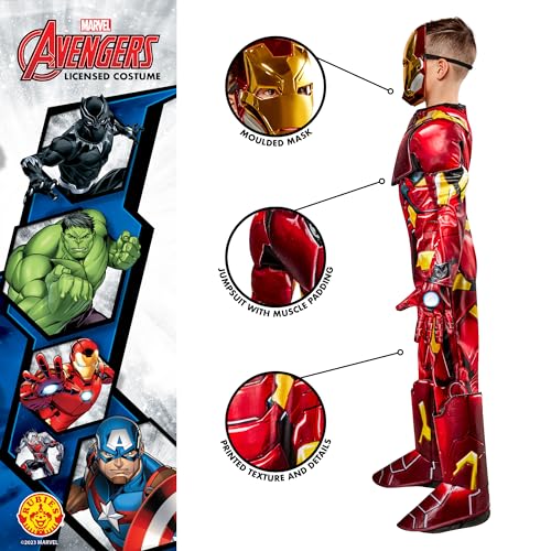 Disfraz Iron Man Premium 3D Niño Niña 3-4 años miniatura 3