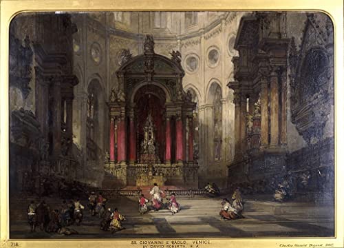 Reproduction de l'affiche Paulo de David Roberts - Peinture d'art mural TVLAR