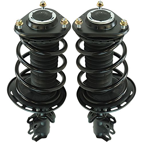Image of TRQ Front Driver and Passenger Side Strut and Spring Assembly Set
