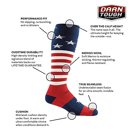 Darn Tough Captain America Cushion Sock - Men's2
