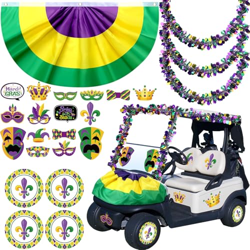 DoubleFill Mardi Gras Burlap Kit