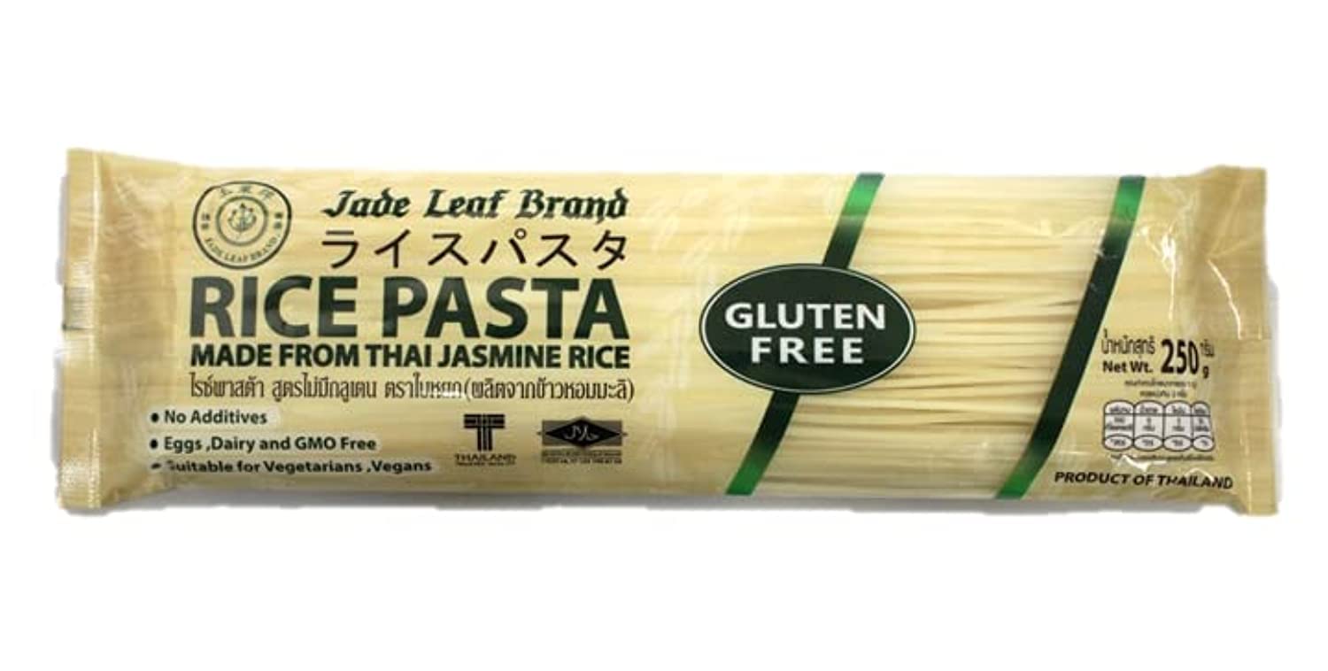 Jade Leaf Gluten Free Rice Pasta (Spaghetti), 250 gm