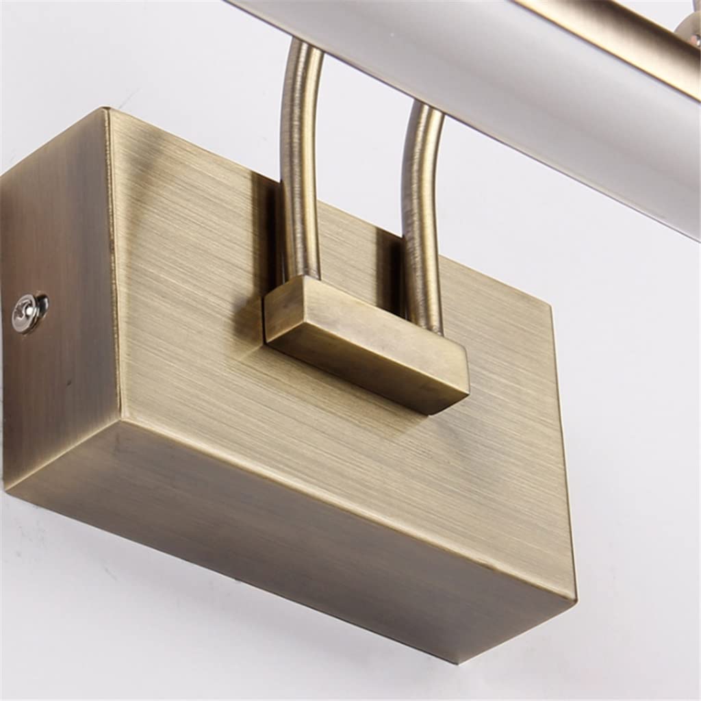 42Cm Brąz Łazienka Led Light Wall Mounted Led Łazienka Vanity Make-Up Światła Ścienne Lampa Przednia/Wit