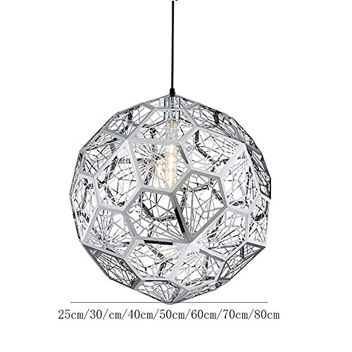 Suspension géométrique en métal et chandelier créatif haut de gamme