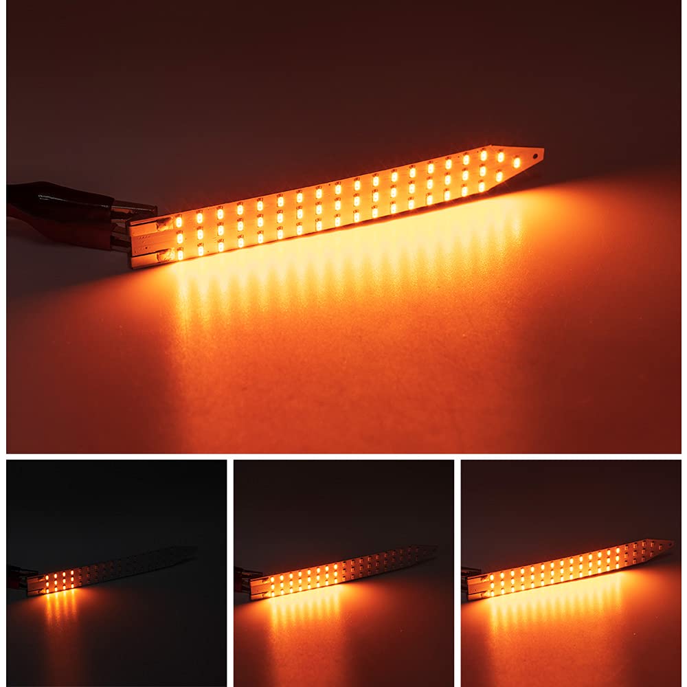 Kit di indicatori di direzione posteriori per fanale posteriore a LED ambra dinamico animato per M-azda MX5 MK4 ND 16-up, sostituzione lampadine WY21W di serie No Hyper Flash