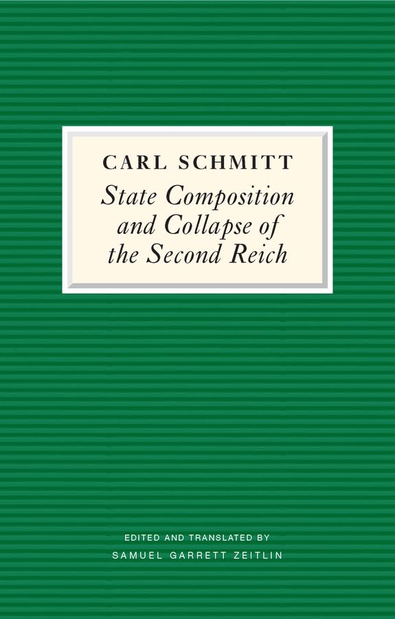State Composition and Collapse of the Second Reich: The Victory of the Bourgeois Citizen over the Soldier