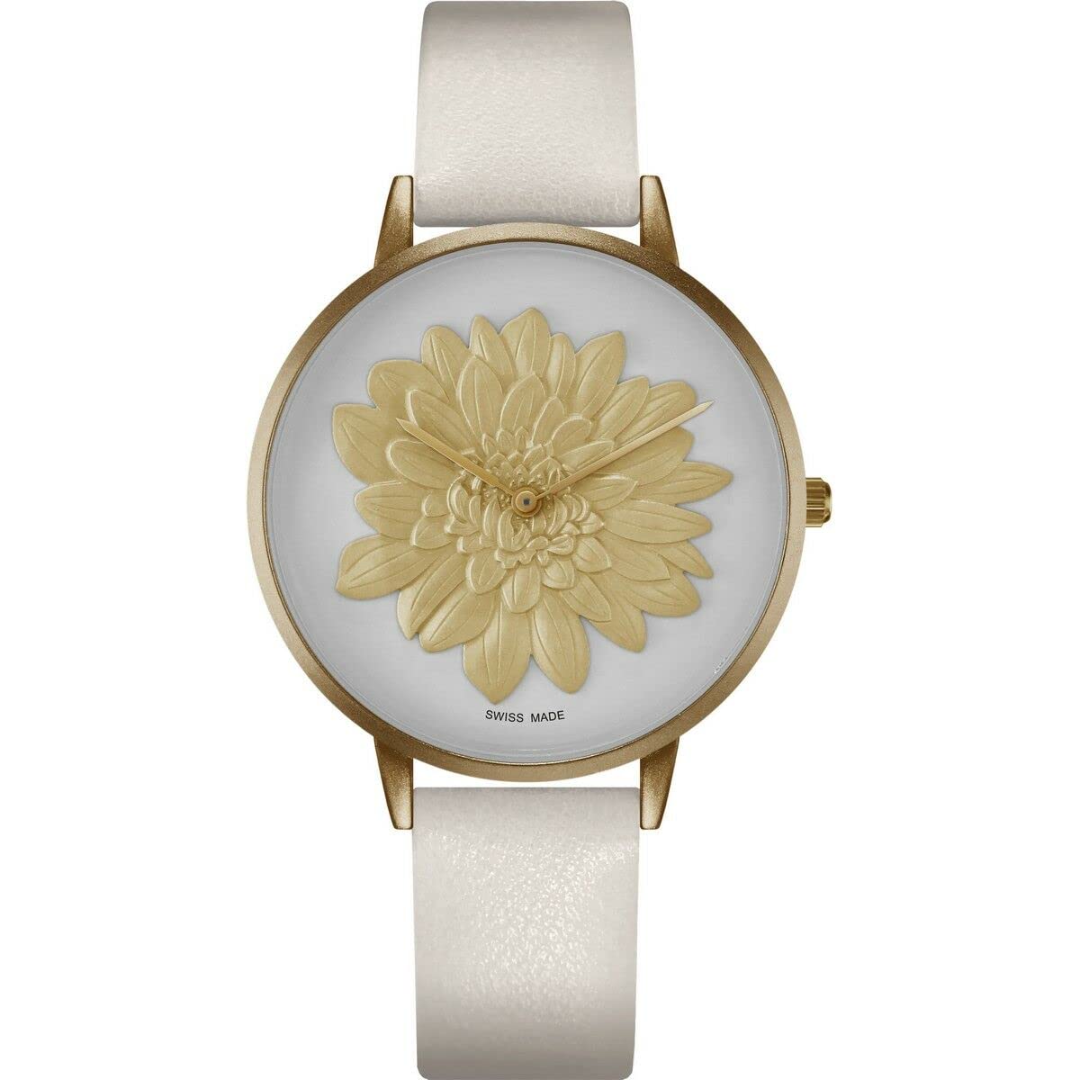 Bellevue Orologio Donna B.42-​1, bianco, 40MM, striscia