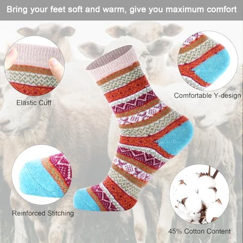 Image of besky Warm Socks for Women Cozy Fuzzy Socks