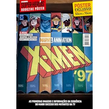Capa do livro Superpôster Mundo dos Super-Heróis - X-Men ´97