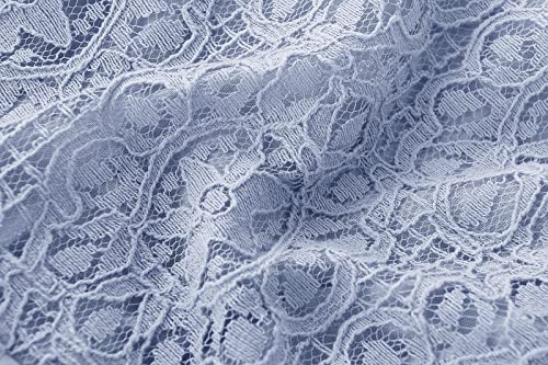 Image of Toddler Girls Lace Tulle Dress Baby Girl Elegant Flutter Sleeve Party Princess Dresses