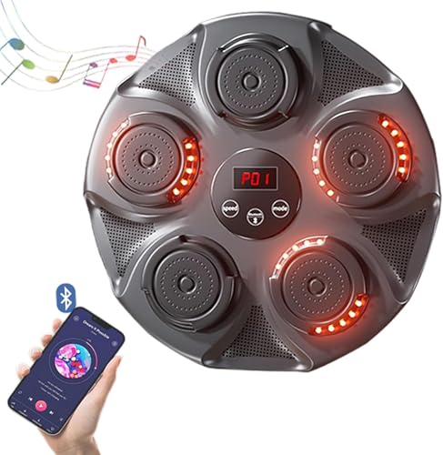 Image of Drumstone 𝟏𝟓 𝐘𝐄𝐀𝐑 𝐆𝐔𝐀𝐑𝐀𝐍𝐓𝐄 Wall-Mounted Smart Bluetooth Music Boxing Trainer - Touchscreen Display, Home & Gym Punching Machine (𝐆𝐫𝐞𝐚𝐭 𝐈𝐧𝐝𝐢𝐚𝐧 𝐅𝐞𝐬𝐭𝐢𝐯𝐚𝐥 𝐃𝐞𝐚𝐥)