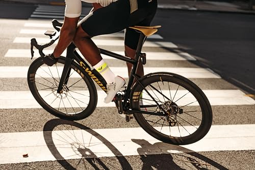 Image of Swiftwick- ASPIRE Crew Cycling Socks, Firm Compression Fit, Moisture Wicking