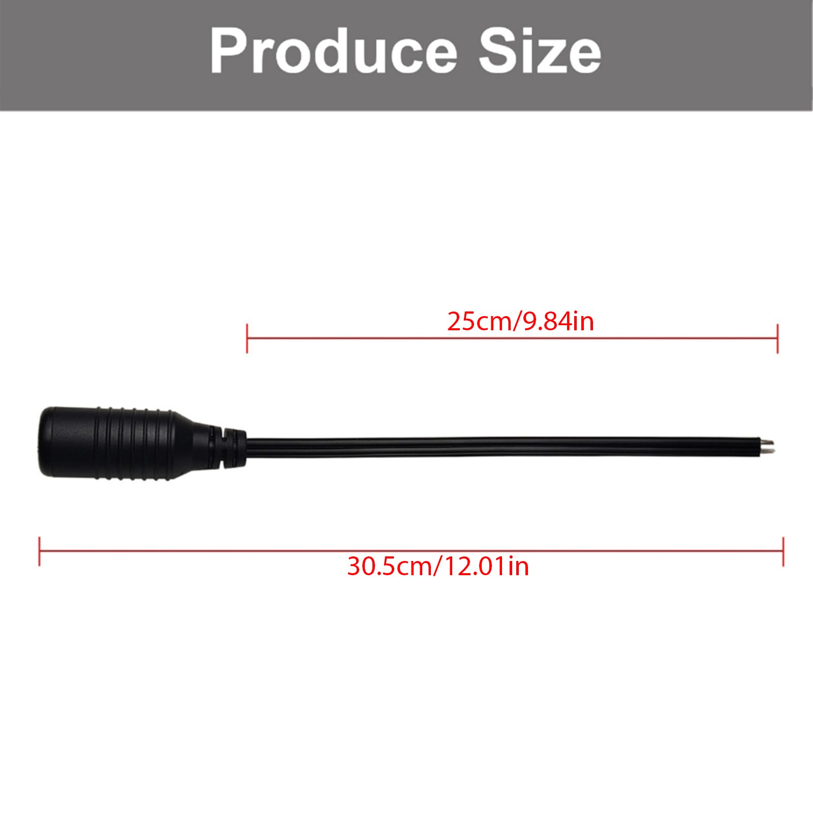 Connettori femmina DIN Filo 18AWG Cavo Adattatore Per Moto Presa di Alimentazione Adattatore Presa di Alimentazione Cavo di Saldatura Flessibile