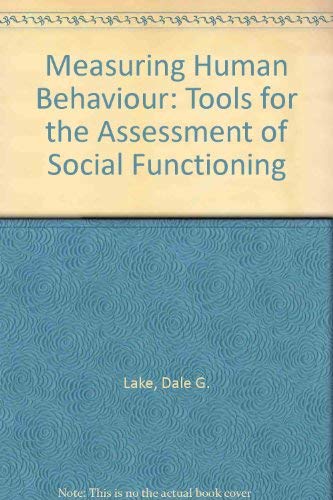 Measuring Human Behaviour: Tools for the Assessment of Social ...