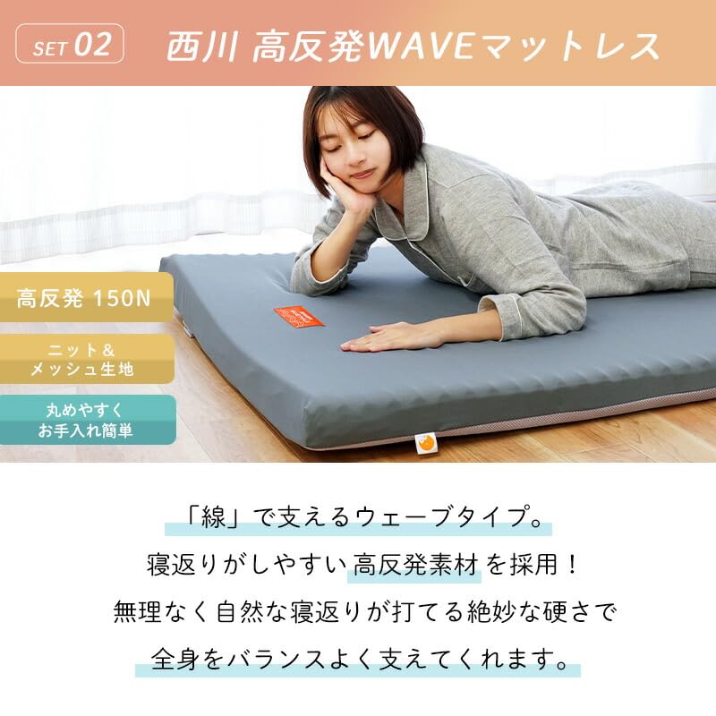 Amazon｜西川 布団セット 6点 シングル 【新生活でもぐっすり眠れる