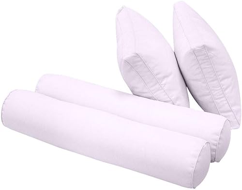 Miniatura 3 de *Cover ONLY*-Style 1 Outdoor Daybed Mattress Bolster Back Pillow Slipcovers Piped Trim Crib-AD107
