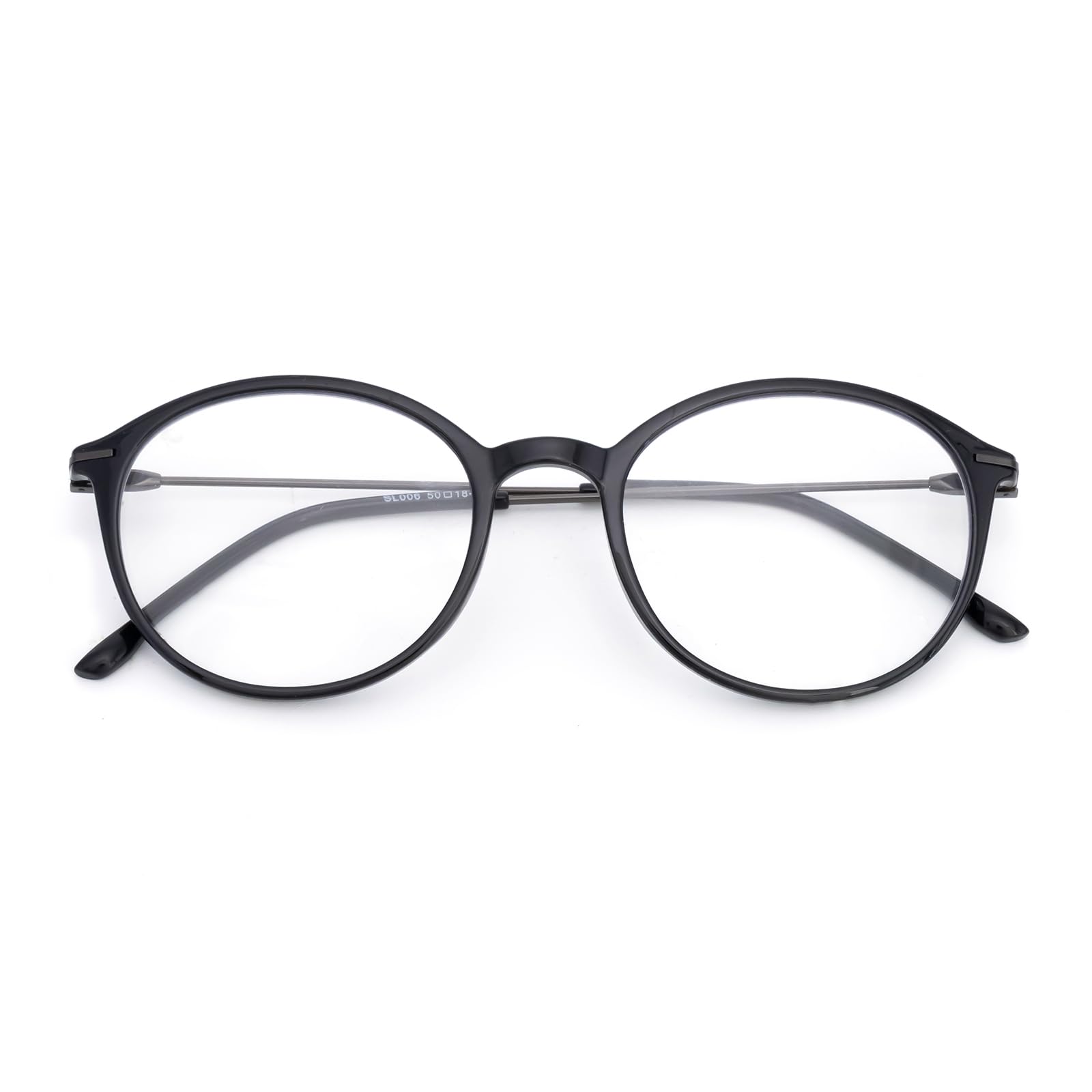OKH Blue Light Bloqueo Ligero Gafas de Lectura Redonda Gafas Hombre Mujer Bisagras de Primavera Lectores de Computadora Ejeglas