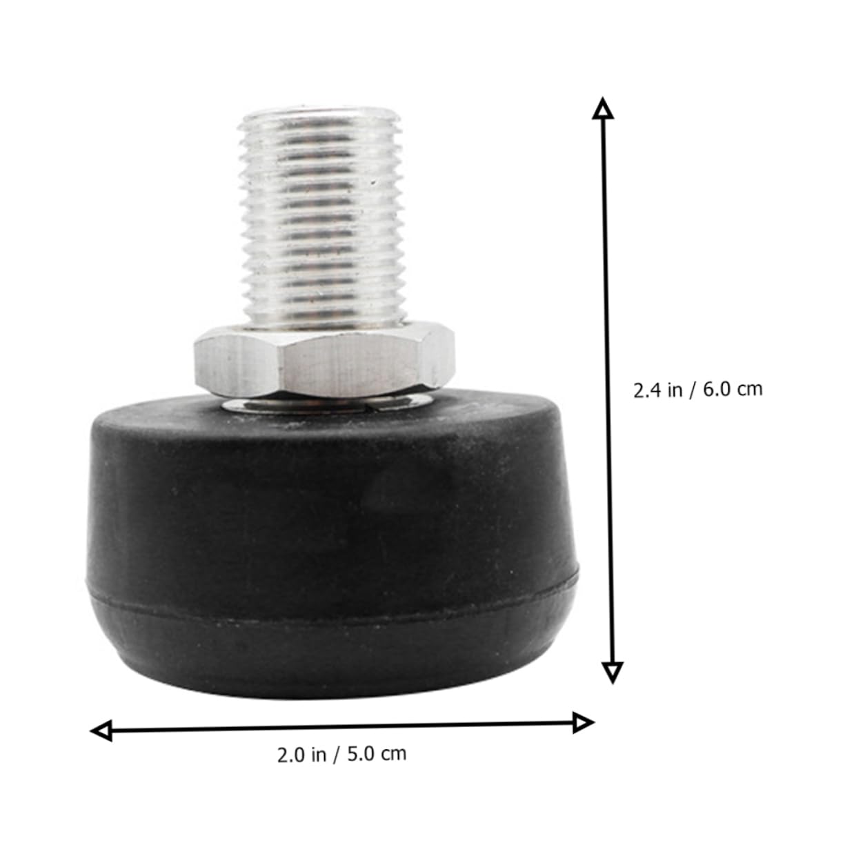 BCOATH 1Pc Adjustable Professional Roller Skates Brake Block High Elastic Rubber Stoppers for Comfortable Skating Easy to Install Provides Stability for Fast Stopping