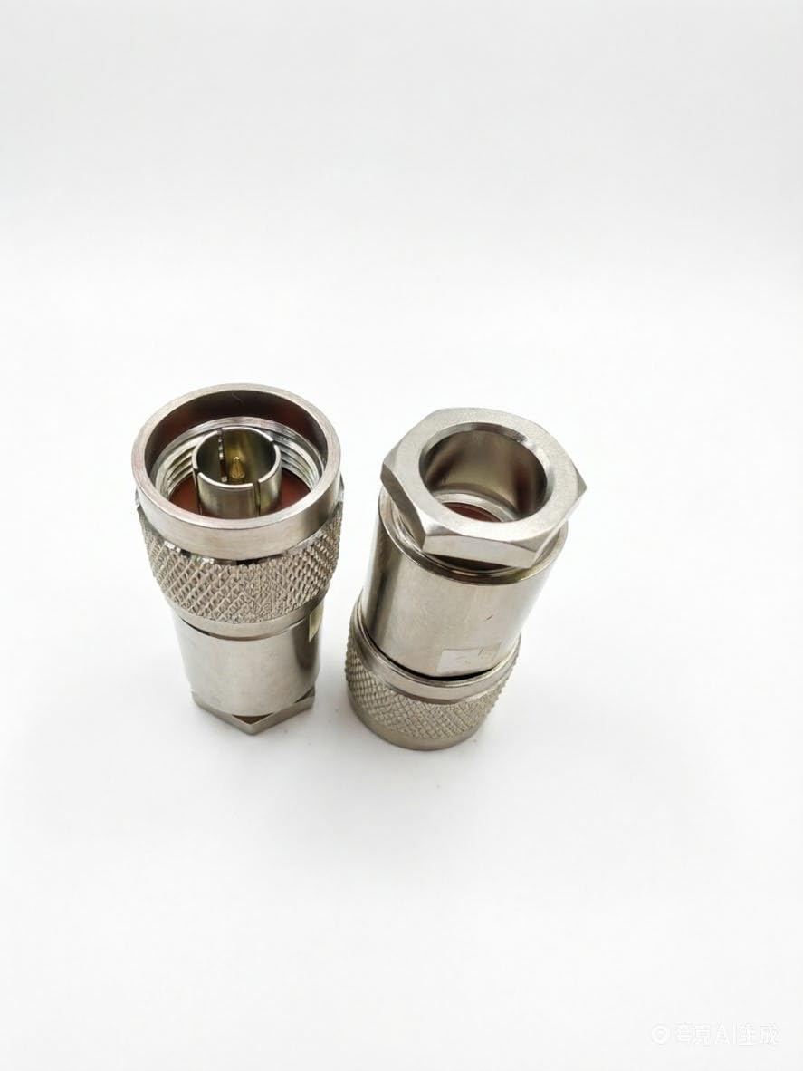 Conector N macho de 50 Ohm para reparar cables RG8 y LMR400 y eliminar cortes de señal 6