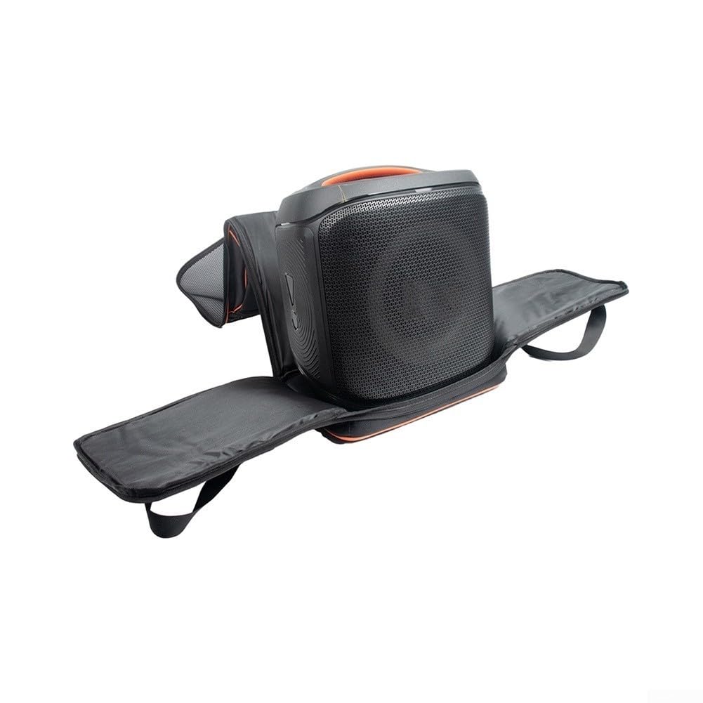 Hartschalen-Tragetasche für JBL für PartyBox für Encore Essential2, wasserdichte Nylon-Lautsprecher-Aufbewahrungstasche mit 60 mm Polsterung, tragbar