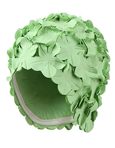 Beco de Goma Flor Campana de natación, Unisex, Color Oliv Od Hellgrün,...