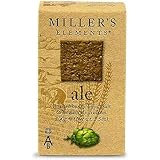 Miller's Elements Artisan Biscuits Ale Crackers | Made with Hops & Barley | Imported from England | 3.5 oz