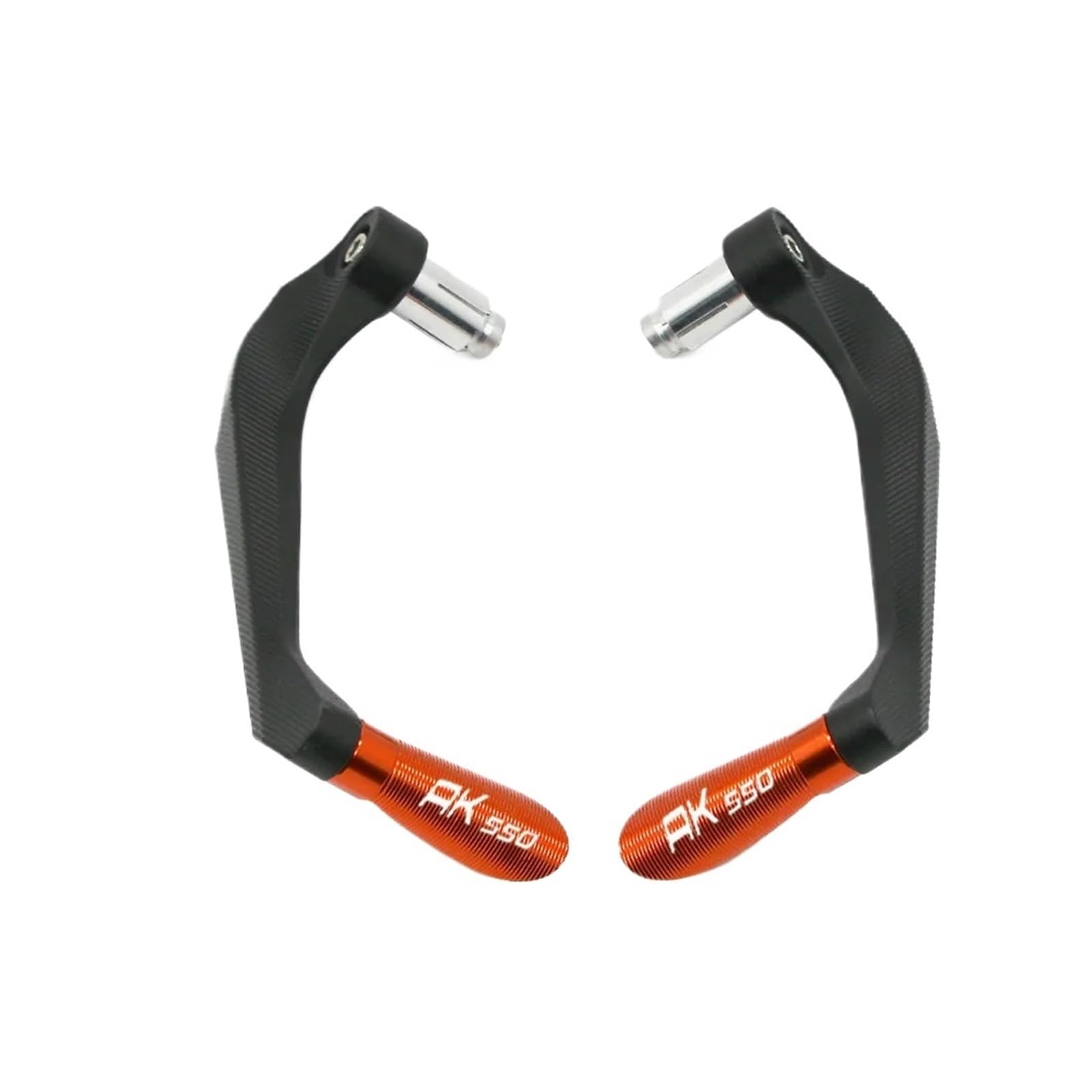 Motorcycle Handlebar Protector Suitable For AK550 AK 550 All Years Universal Grips Brake Clutch Levers Guard(Orange)