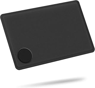 Slim Wallet Tracker Card Finder - MOSIYEEF Wallet Tracker Portable Wallet Finder with Bluetooth Technology Up to 250 Ft Range - Phone Finder iOS and Android Compatible - Camera Remote for Selfie Mode
